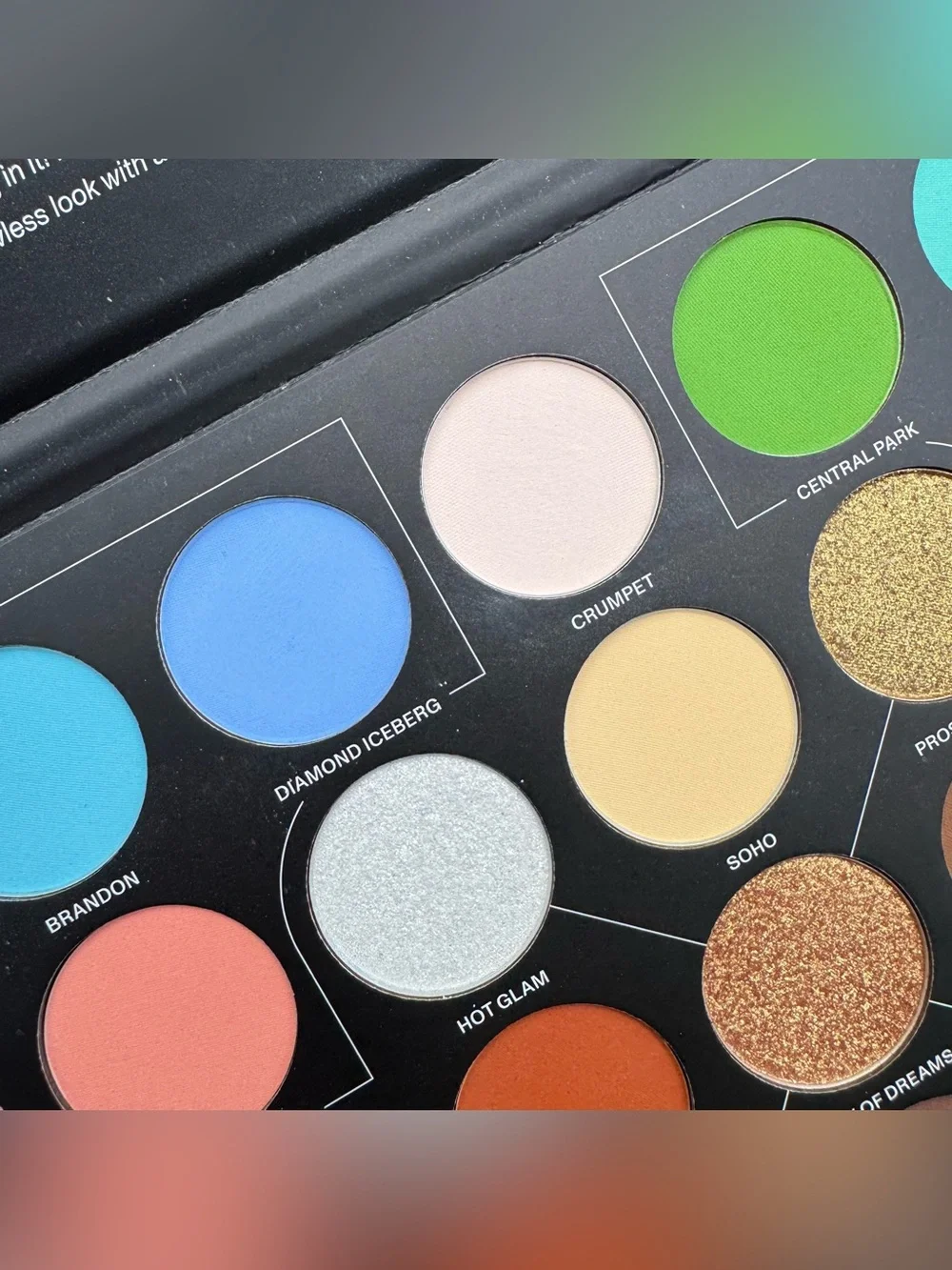 Morphe X Meredith Duxbury Colorful Rainbow Bright 35 Color Eyeshadow Pallete